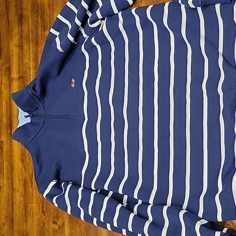 Mens Vineyard Vines Medium Quarter Zip Sweater
